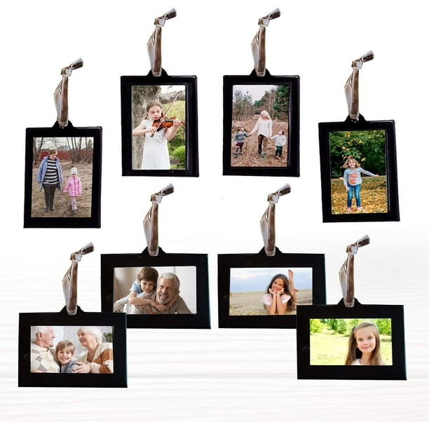 Set of 8 Klikel Picture Frames Ornament Blue Small Hanging Picture Frames Photo Ornaments for Tree Set of 8 Klikel Picture Frames Ornament Blue Small Hanging Picture Frames Photo Ornaments for Tree